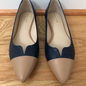 COLE HAAN- grand os blue/ beige 6